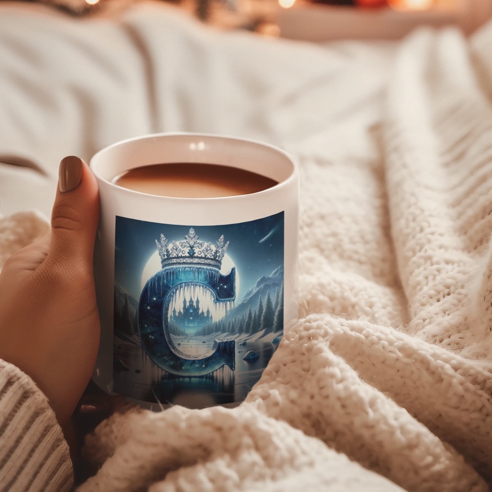 Custom Ice Princess coffee mug (C)